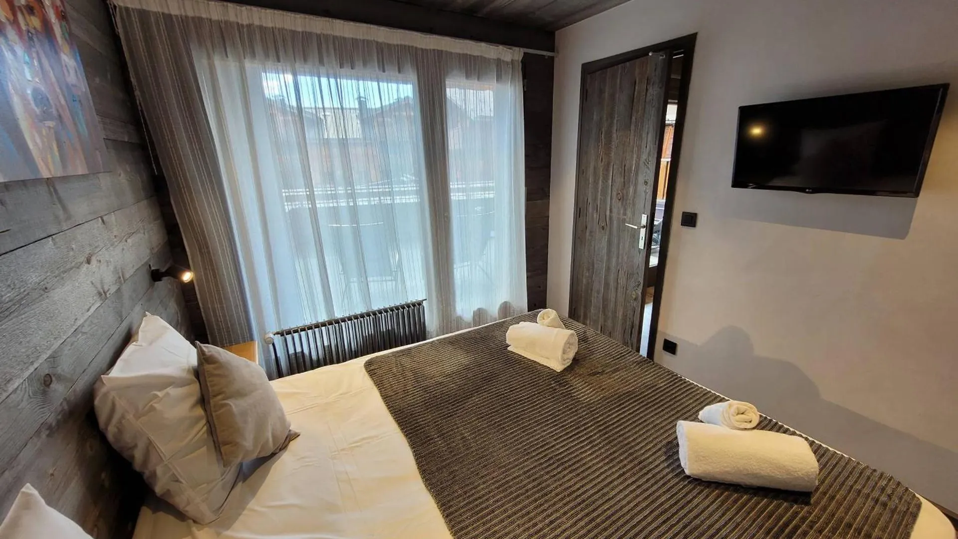 Charmant T2 Pres Pistes, Les Gets, Balcon, Parking, Wifi - Fr-1-598-135 דירה